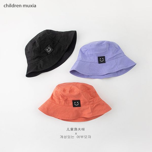

spring autumn children's fashion breathable basin sunscreen boys girls versatile fisherman's sunshade hat