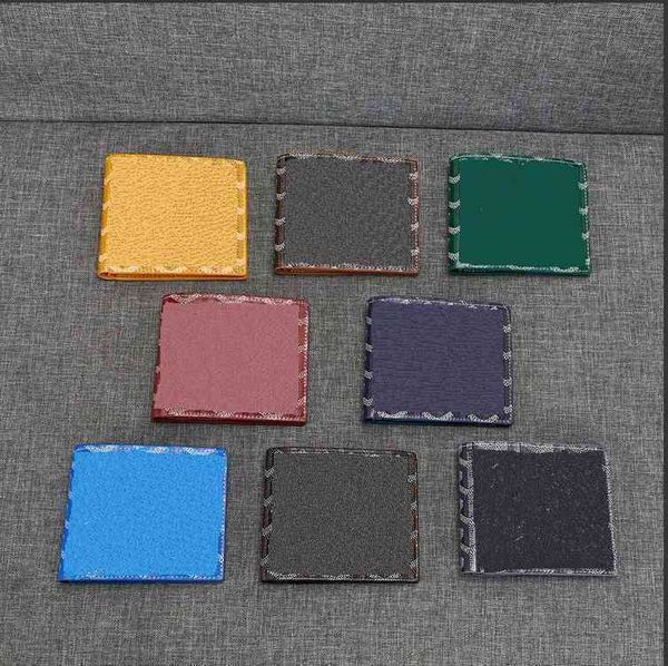 

bags wholesale men and women s fashion classic brown card goya bag small black lattice leisure credit certificate clip leather ultrthin wall, Red;black