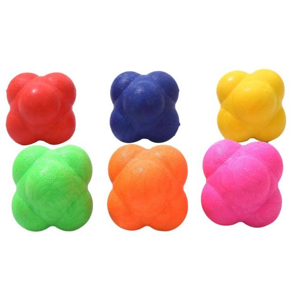 

fitness balls 5*5*5cm reaction ball silicone agility coordination reflex exercise sports training response tool
