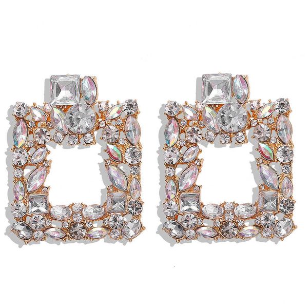 

new fashion color matching earrings, Silver