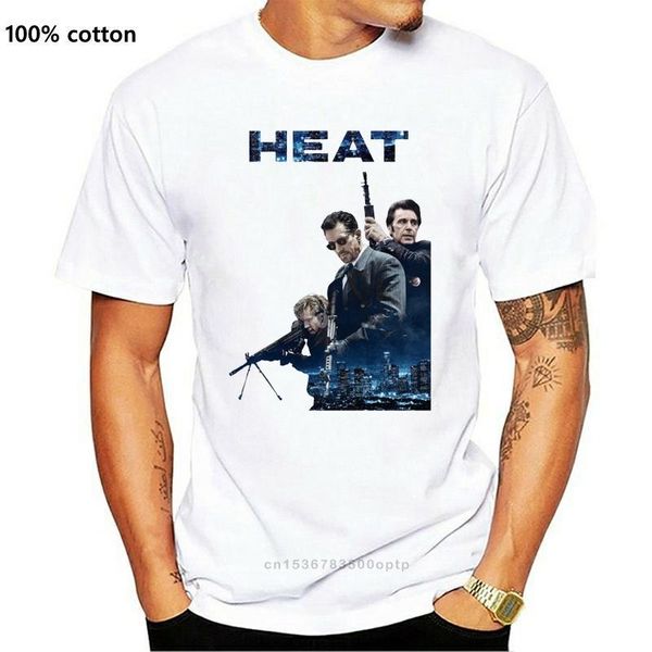 

men's t-shirts heat v2 t-shirt white poster all sizes s...5xl, White;black