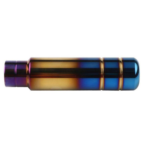 

shift knob universal car burnt blue gold aluminum 13cm gear shifter lever head g99f