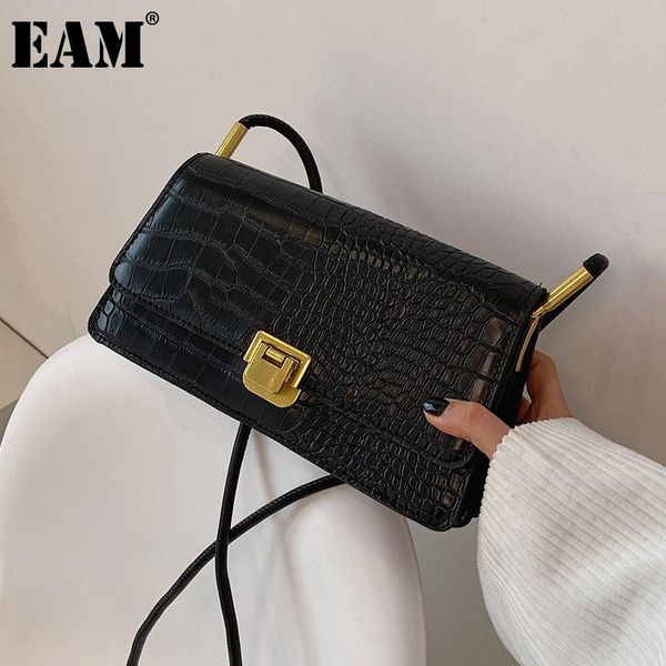 

[eam] women new spring solid small pu leather flap personality all-match crossbody shoulder bag fashion tide 2021 18a2021