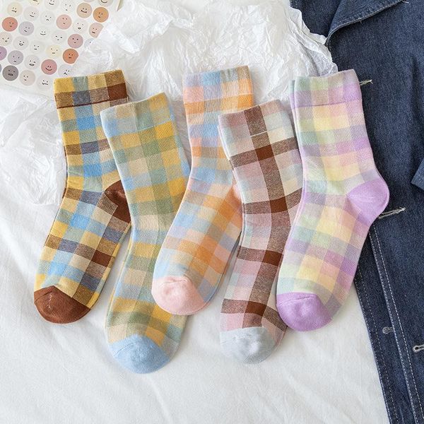 

socks & hosiery sp&city summer women's harajuku lattice kawaii cotton thin section happy for lolita girl clothing accessories, Black;white