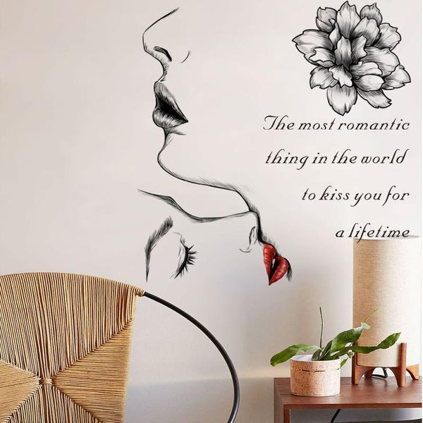 

wall stickers every love story is beautiful but ours my favorite decals room decoration bedroom #t1p