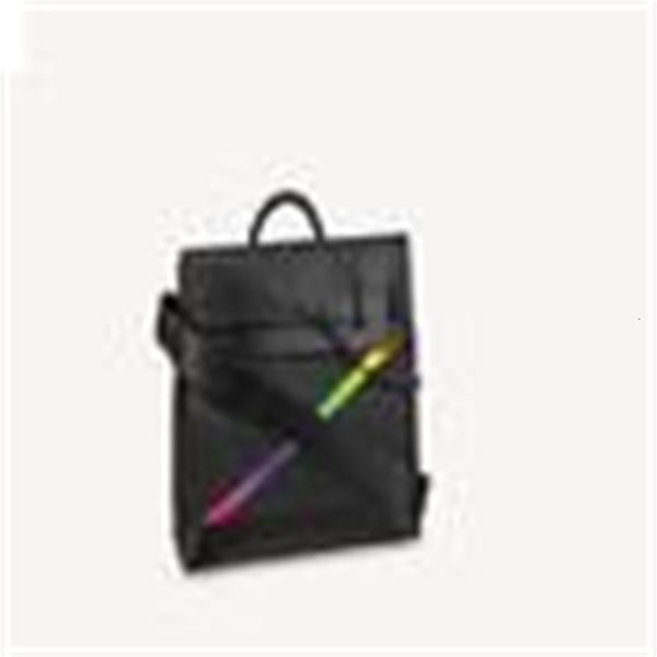 

m30339 steamer small handbag men messenger crossbody bags shoulder bags business bags pouches hb7r, Black;red