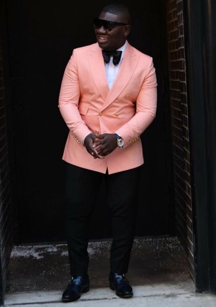 

men's suits & blazers custom made groom smoking fathers 2 parts picnic man men bride (jacket + pants tie) 1pj4, White;black