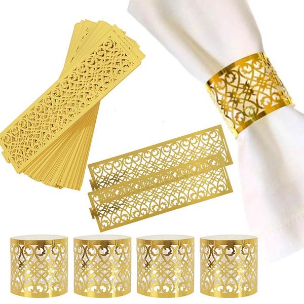 

napkin rings 10/20pcs wedding decoration ring table accessories for party decor el supplies