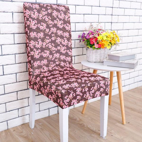 

chair covers printing elastic concise seat cover office set el spandex dining