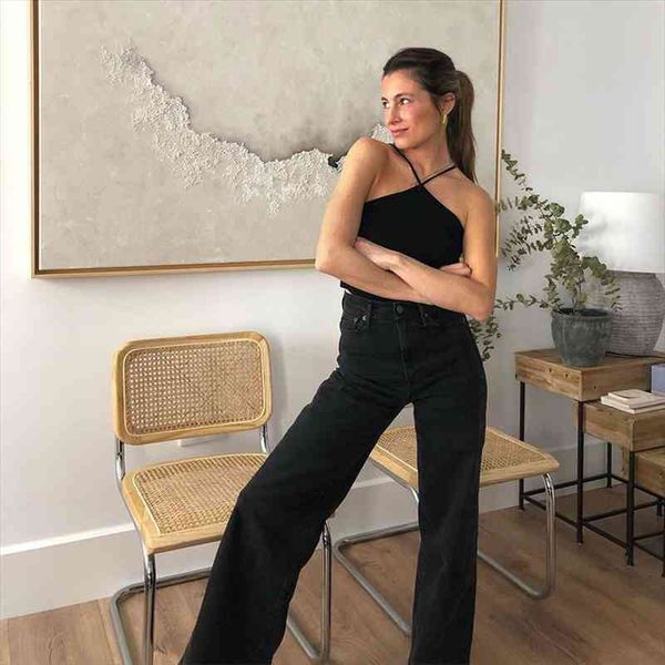 

summer strap camisole casual womens camis soft comfortable chic clothes, White