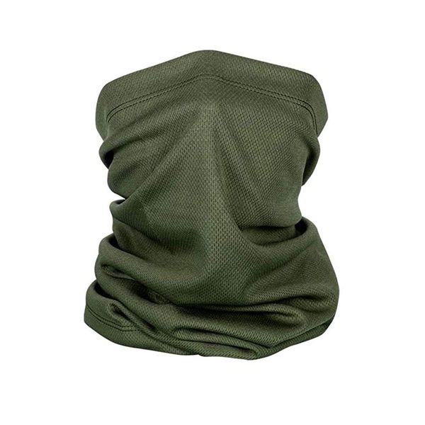 

summer military tactical bandana face scarves tubular head mask scraf anti-uv windproof neck gaiter cover, Blue;gray