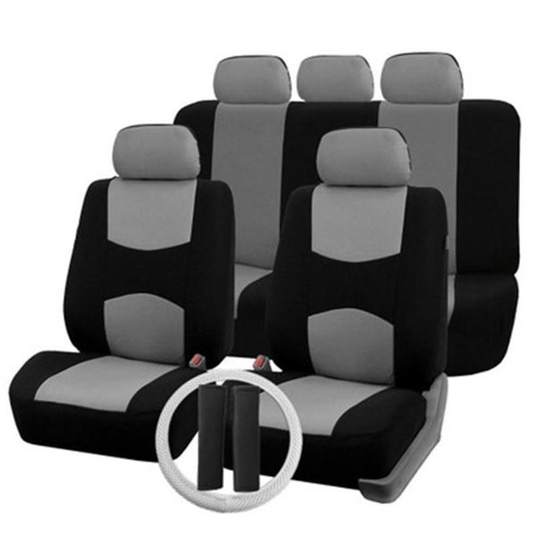 

car seat covers universal cover 9 set full for crossovers sedans auto steering wheel