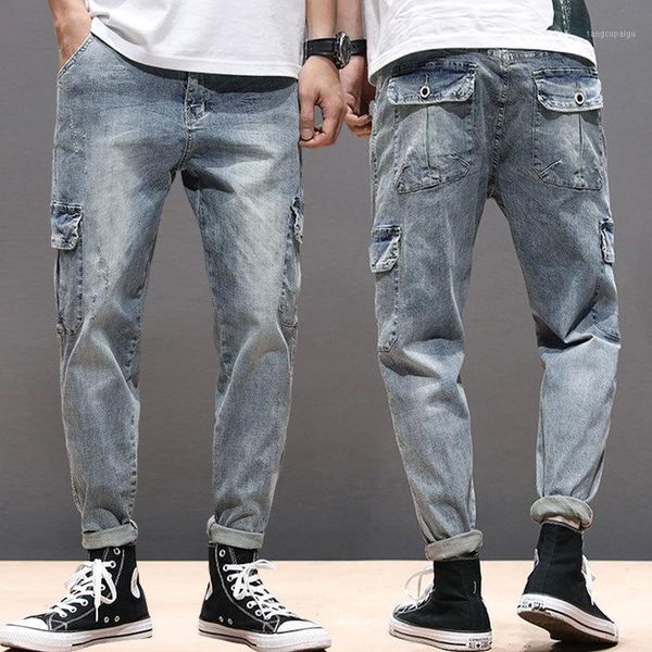 

men's jeans a pair of, Blue