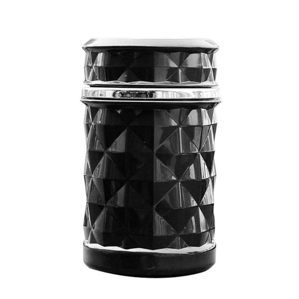 

car organizer led light smoking ashtray cup travel home vehicle ash holder
