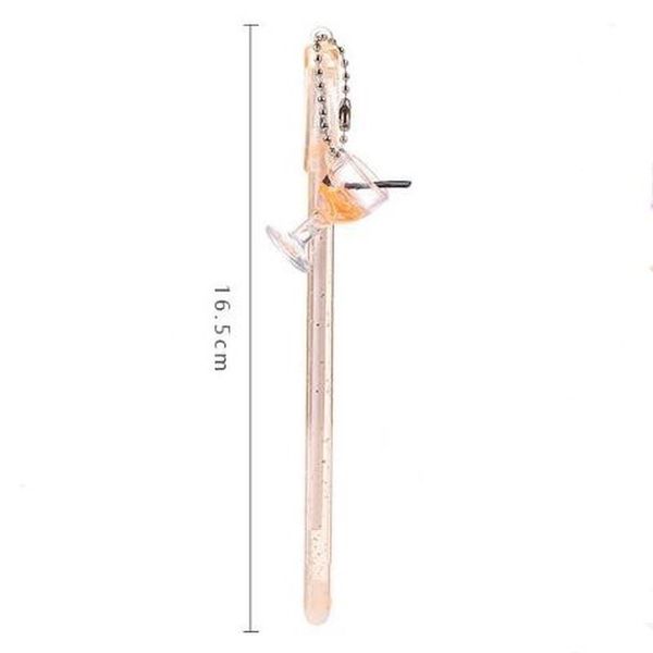 

goblet gel novelty cartoon cool creatieve briefpapier leuke pennen zwarte inkt schrijven kawaii pen kantoor accessoires