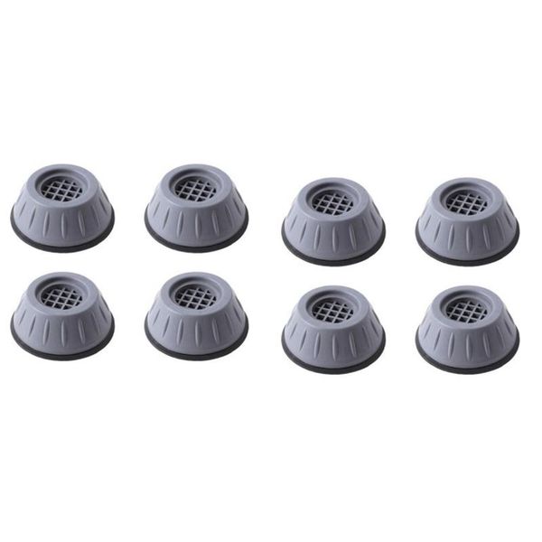 

bath mats 8pcs universal noise-reducing -absorbing washing machine feet protection mat pad for home anti-slip pads