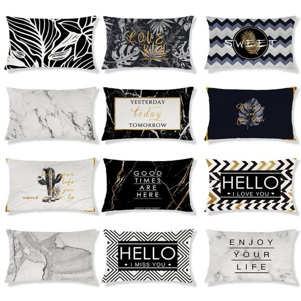 

pillow case geometric cushion cover 45x45cm multicolor sofa peach skin for home decorationhidden zipper is very convenient to op