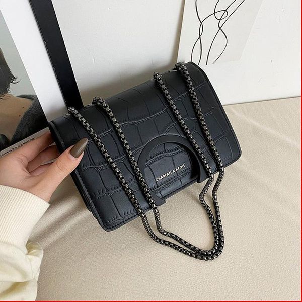 

small vintage chain female pu leather shoulder messenger bags girls ladies alligator crossbody bag crocodile women handbags new