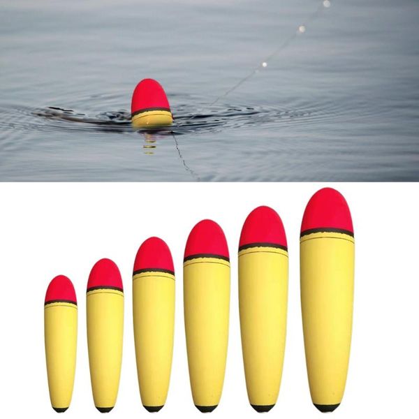 

fishing accessories 77hc 5 pieces multi-size eva foam floats and bobbers, bobber float strike indicator supplies