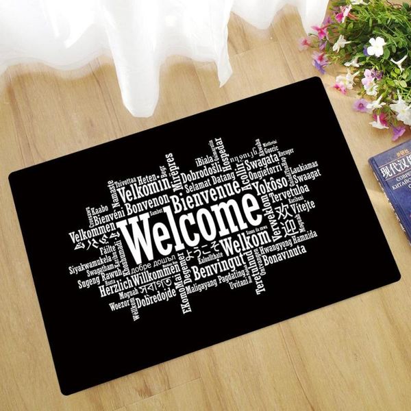 

cushion/decorative pillow welcome mats anti slip floor mat carpet 3d pattern print doormat for bathroom kitchen entrance rugs home decoratio
