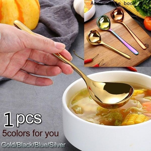 

spoons 1 pcs 304 stainless steel spoon family soup kitchen cooking royal prestige ollas