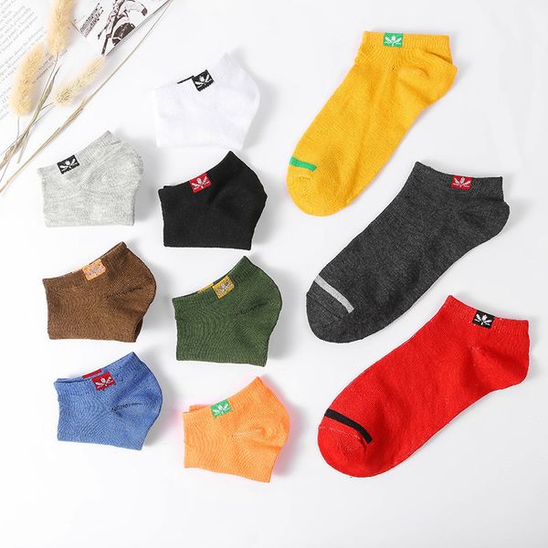 

summer fashion version strained cats boat sock slippers short socks men low cut invisible sox, Black