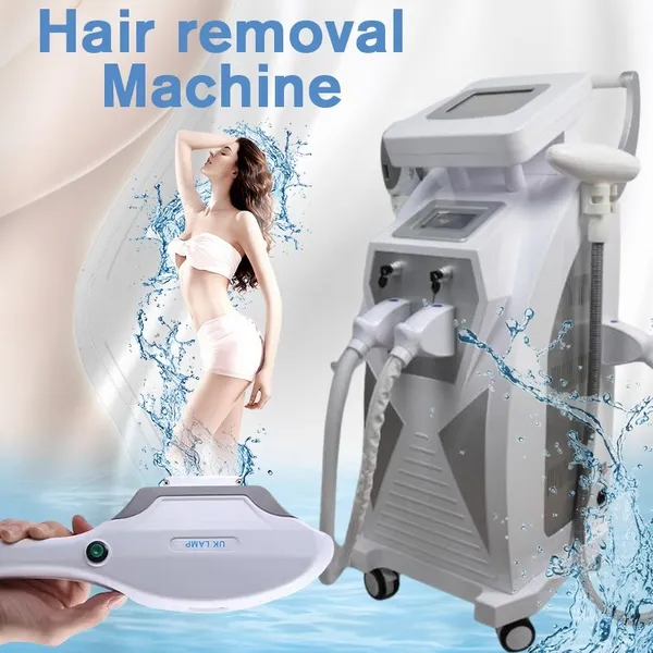 Per uso domestico elight ipl rf hr ipl depilazione pelle sollevamento rf macchina nd yag laser depilazione impulso lungo