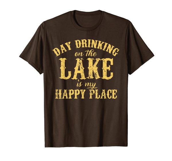 

Day Drinking On The Lake Is My Happy Place T-Shirt, Mainly pictures
