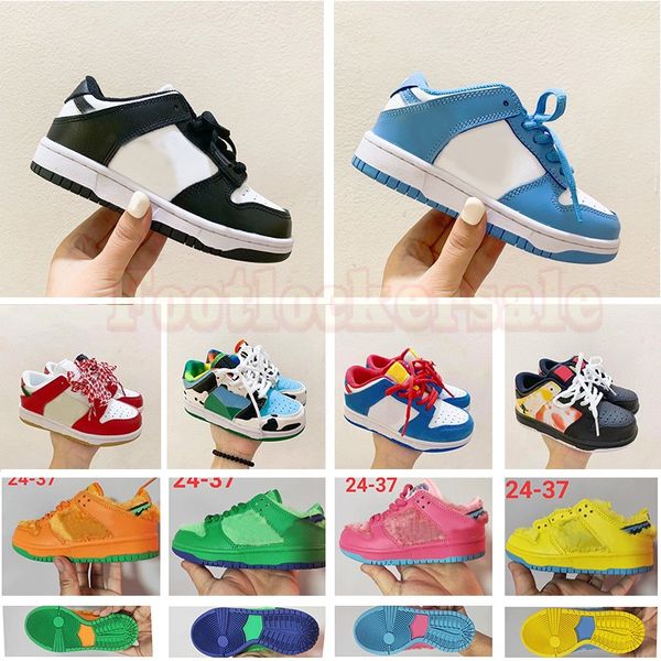 

sb dunk kids running shoes black white coast chunky dunky dunks low toddler sneakers boys girls children walking jogging sports kid trainers, White;red