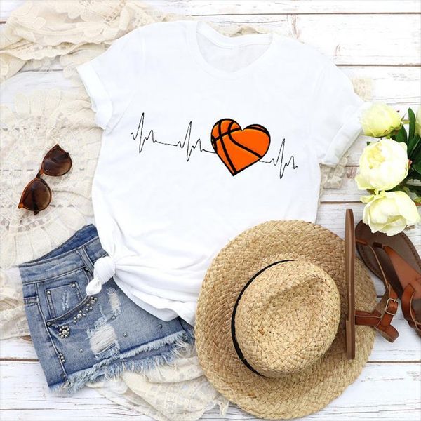 

and women graphic heartbeat mens short sleeve fashion print tees clothing female t shirt womens, White;black