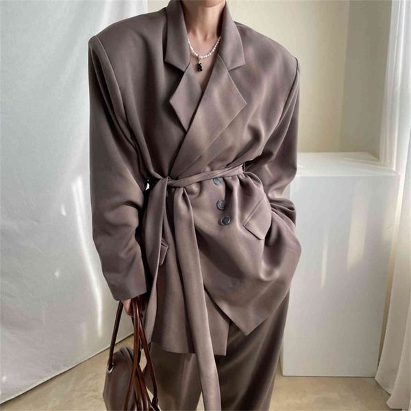 

women's two piece pants hzirip chicÂ vintageÂ femmeÂ twoÂ piecesÂ setsÂ businessÂ olÂ officeÂ wearÂ autumnÂ olÂ blazersÂ highÂ waistÂ streetwear, White