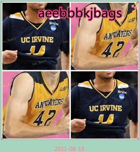 

ncaa college uc irvine anteaters basketball jersey 0 jc butler 1 devin cole 2 max hazzard 3 robert cartwrigh custom stitched, Black