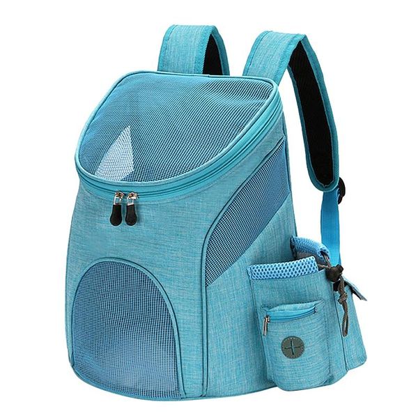 

dog car seat covers breathable puppy carrying bag pet carriers cats double shoulder outdoor travel backpack with safety zippers