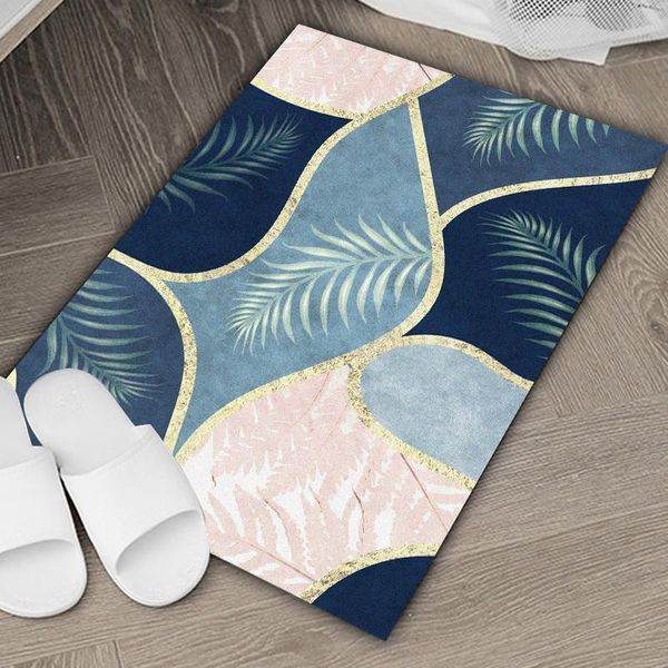 

carpets nordic style home decor carpet living room non-slip mat kitchen floor light luxury entrance dustproof rugs absorbent foot pa