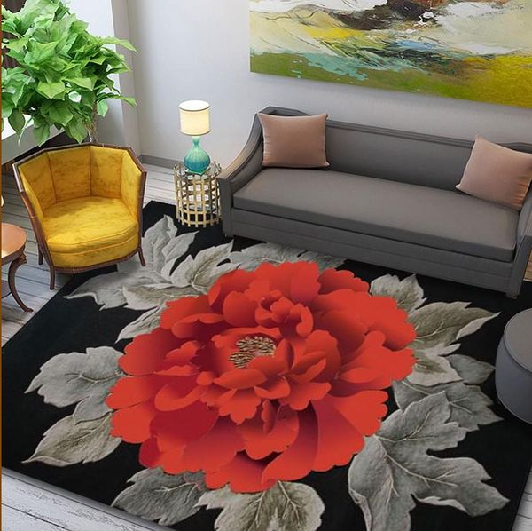

carpets large size wool for parlor living room bedroom classical rose mat rugs decoration floor rug floral carpet