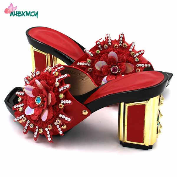 

dress shoes red color speciasl arrivals 2021 summer italian women can matching bag nigerian ladies for wedding, Black