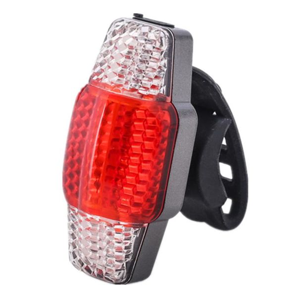 

5 modes cob led rear light usb rechargeable smart turn signal brake bike lights safety warning cycling lamp taillight (red)