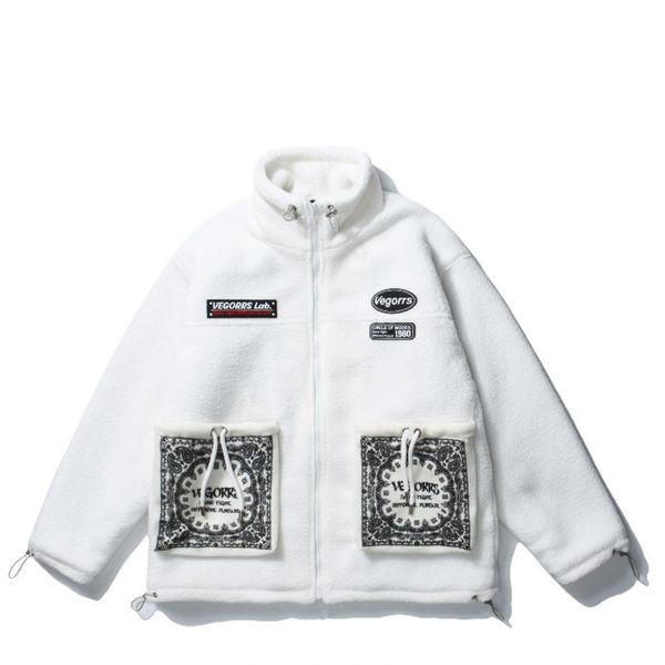 

women's jackets leisure warm coat overcoat y2k 2021 winter embroidery loose harajuku long sleeve jacket women fashion retro crew neck p, Black;brown