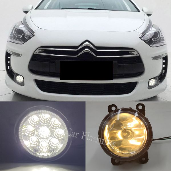 Nebelscheinwerfer Scheinwerfer für Citroen C3 C4 C5 C6 C-Crosser Xsara Picasso 1999-2015 LED-Nebelscheinwerfer Halogen-Nebelscheinwerfer Nebelscheinwerfer