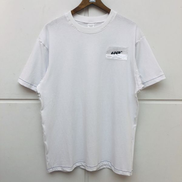 

2021 new korean adererror t-shirt men women summer embroidery tee quality oversize ader error t shirts vjwv, White;black