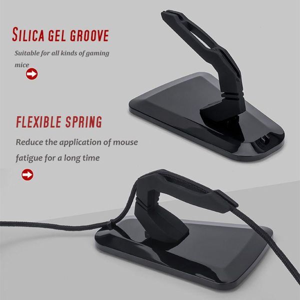 

mice mouse bungee wire holder gaming cord clip management fixer