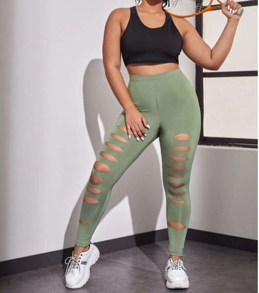 

20212020 summer new large women's shaohua yoga casual pants, Gray