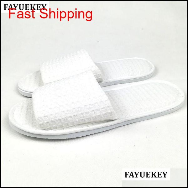 

fayuekey wholesale 5pairs \lot l club supplies open -toed not disposable hospitality slippers home indoor fl jlljlu dayupshop