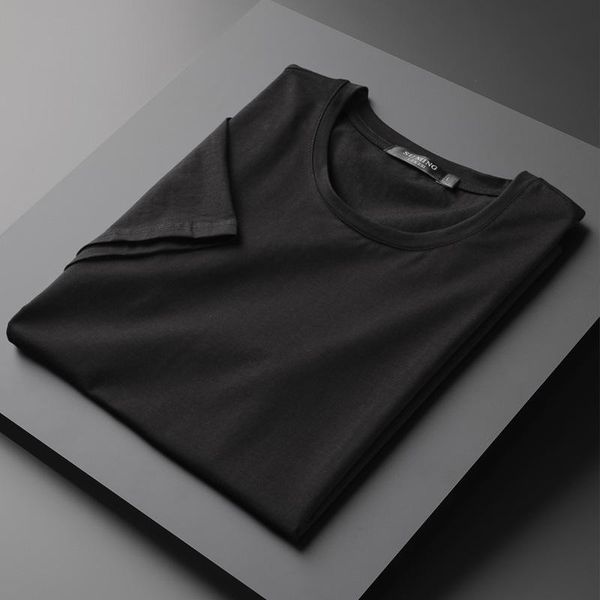 

men's t-shirts man summer super soft white t shirts men short sleeve shirt fitness m-5xl plue size basic casual, White;black