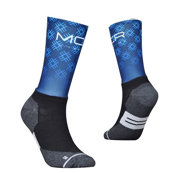 

anti slip professional bike socks bicycle compression sport sock men and women street sports racing cycling 05, Black