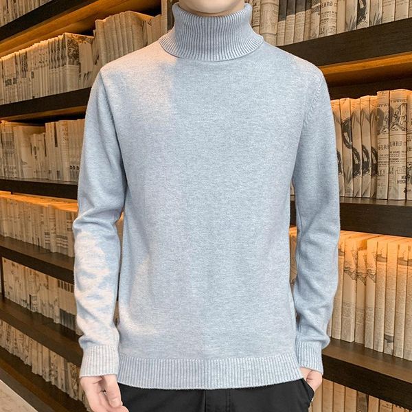 

men's sweaters fashion sweater for men autumn 2021 casual pullover male warm solid high-quality spring long sleeve fit hombre youth, White;black