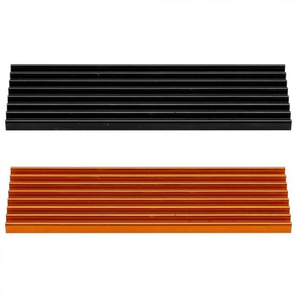 

fans & coolings pcie m.2 2280 ssd solid state drive high-speed aluminum alloy heatsink ultra-thin cooling fin 70x22x3mm