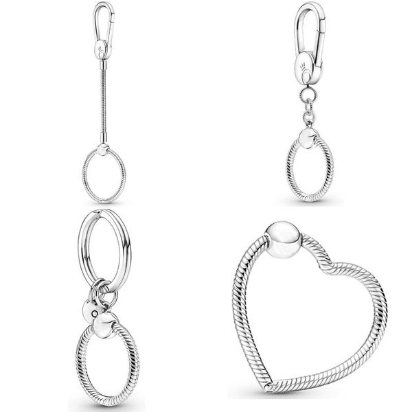 

other moments crown o small & medium bag charm key ring holder 925 sterling silver charms fit fashion bracelet diy jewelry