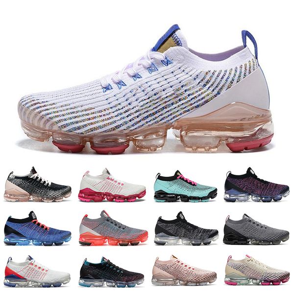 

2022 knit mesh 3.0 mens running shoes vast grey triple black throwback future south beach pure platinum pink rose men women trainers sports