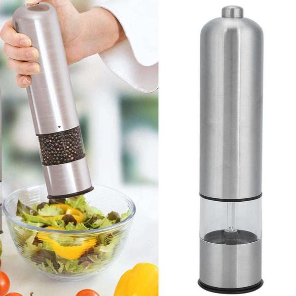 

electric coffee grinders pepper grinder salt spice containers mill adjustable coarseness home kitchen cooking bbq tools